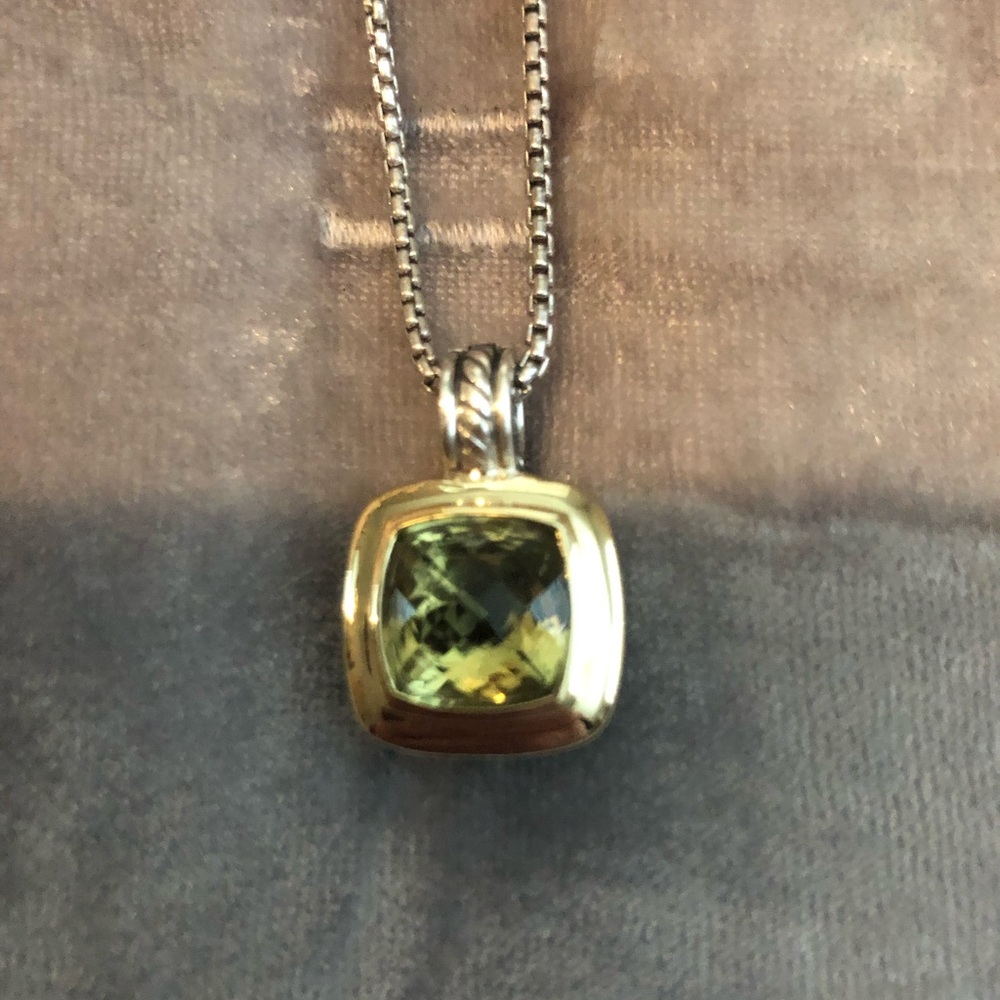 David Yurman Albion 18k and Sterling Necklace